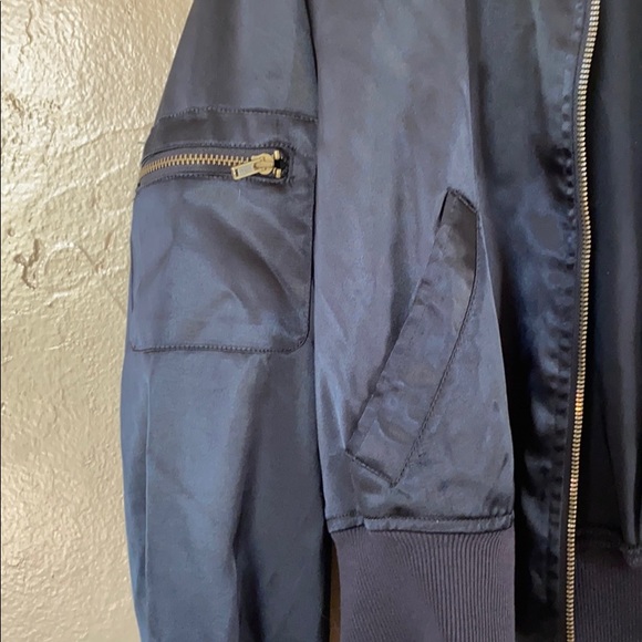 Black Bomber Jacket - Picture 5 of 7